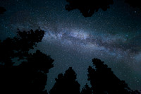 Milky Way Over Flathead Lake, Montana
