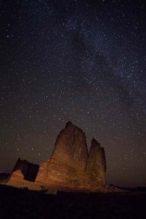 Milky Way over Arches National Park