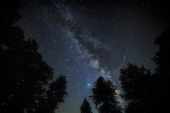 Iowa Prairie Milky Way