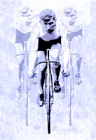 "Biker" Digital Mixed Media, 20 X 30
